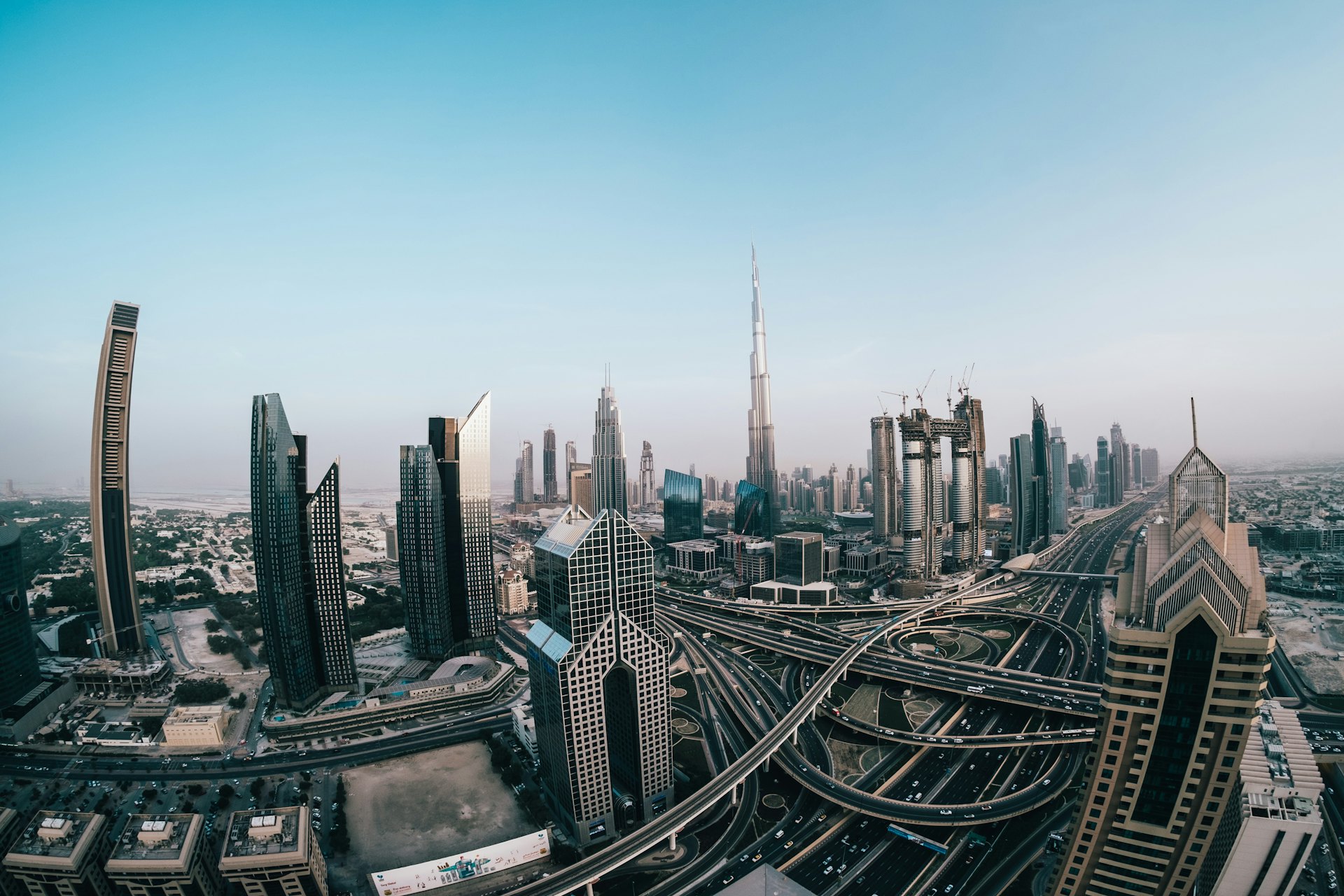 Luxury Dubai real estate properties skyline - Premium apartments, villas for sale and rent
